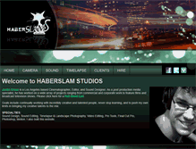 Tablet Screenshot of haberslamstudios.com